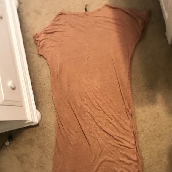 Cute Peach Flowey Dress - Picture 2 of 5